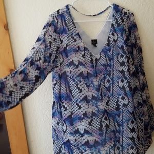 Plus size summer blouse 2x!